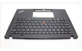 Lenovo 5M11L85903 C-Cover with keyboard, USA English, Black, Backlight, US