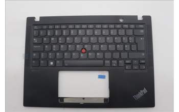 Lenovo 5M11L85911 C-Cover with keyboard, Estonian, Black, Backlight, UK
