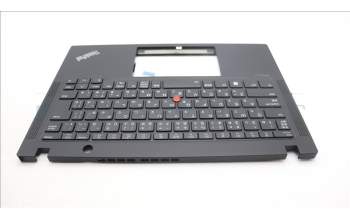 Lenovo 5M11L85979 C-Cover with keyboard, Japanese, Black, Backlight, JP