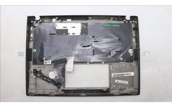 Lenovo 5M11L86010 C-Cover with keyboard, Nordic, Black, Backlight, UK