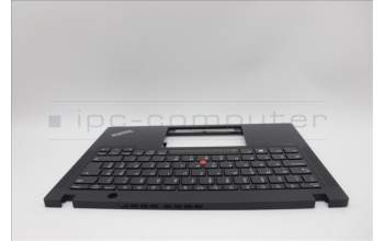 Lenovo 5M11L86028 C-Cover with keyboard, Slovenian, Black, Backlight, UK