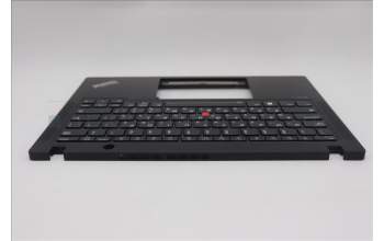 Lenovo 5M11L86181 C-Cover with keyboard, Hebrew, Black, Backlight, WWAN, US