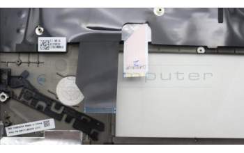 Lenovo 5M11L86249 C-Cover with keyboard, Portuguese, Black, Backlight, WWAN, UK