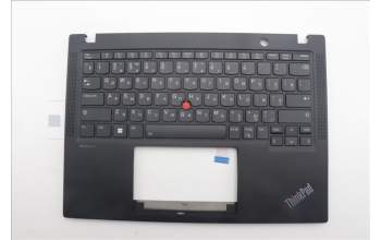 Lenovo 5M11L86255 C-Cover with keyboard, Russian, Black, Backlight, WWAN, US