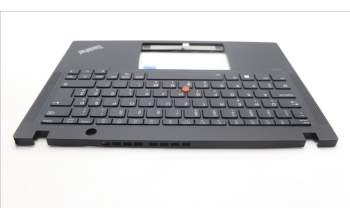 Lenovo 5M11L86261 C-Cover with keyboard, Slovenian, Black, Backlight, WWAN, UK