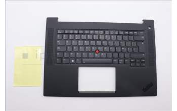 Lenovo 5M11L88772 C-Cover with keyboard, Belgian, Backlight, No WWAN, UK