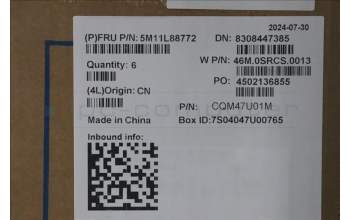 Lenovo 5M11L88772 C-Cover with keyboard, Belgian, Backlight, No WWAN, UK