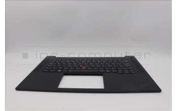 Lenovo 5M11L88772 C-Cover with keyboard, Belgian, Backlight, No WWAN, UK