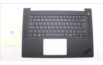 Lenovo 5M11L88779 C-Cover with keyboard, Estonian, Backlight, FingerPrint Reader, NO WWAN, UK