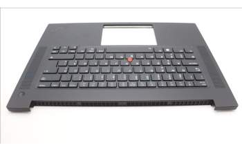 Lenovo 5M11L88779 C-Cover with keyboard, Estonian, Backlight, FingerPrint Reader, NO WWAN, UK