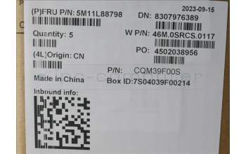 Lenovo 5M11L88798 C-Cover with keyboard, Spanish, Backlight, No WWAN, UK