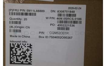 Lenovo 5M11L88889 WW C-Cvr+ENG KB ASM,LTN