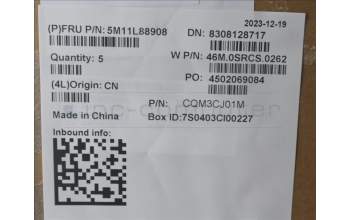 Lenovo 5M11L88908 MECH_ASM WW C-Cvr+SLV KB ASM,LTN