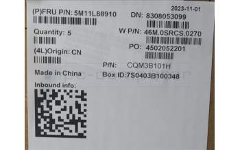 Lenovo 5M11L88910 MECH_ASM WW C-Cvr+SWE/FIN KB ASM,LTN