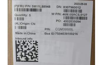 Lenovo 5M11L88948 MECH_ASM NoWW C-Cvr+SWS KB ASM,TRI