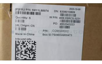 Lenovo 5M11L88974 MECH_ASM WW C-Cvr+ITA KB ASM,TRI