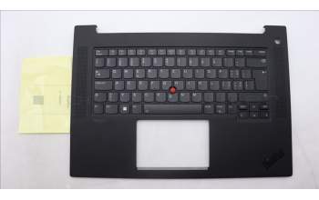 Lenovo 5M11L88985 C-Cover with keyboard, Switzerland, Backlight, WWAN, UK