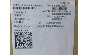 Lenovo 5M11L89046 MECH_ASM WW C-Cvr+ILD KB ASM,SRX