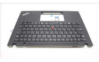 Lenovo 5M11L92878 MECH_ASM KBD w/CVR JPN BL (CHY) JP BK