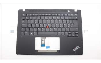 Lenovo 5M11L92908 MECH_ASM KBD w/CVR SLV BL (SUN) UK BK