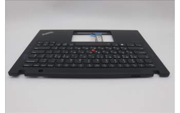 Lenovo 5M11L93034 C-Cover with keyboard, Korean, Black, Backlight, WWAN, US