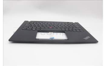 Lenovo 5M11L93042 C-Cover with keyboard, Norwegian, Black, Backlight, WWAN, UK