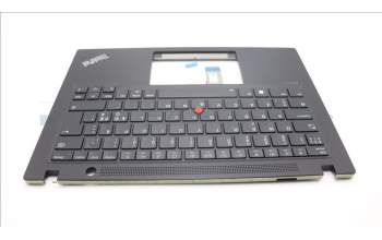 Lenovo 5M11L93048 C-Cover with keyboard, Nordic, Black, Backlight, WWAN, UK