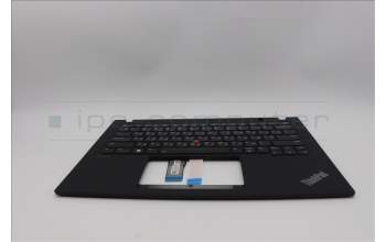 Lenovo 5M11L93094 C-Cover with keyboard, Ukraine, Black, Backlight, WWAN, US
