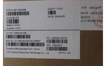 Lenovo 5M11M02586 Group GR WL_P D COVER+SCREW