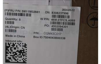 Lenovo 5M11M02661 C-Cover with keyboard, Spanish, Non-Backlight, UK