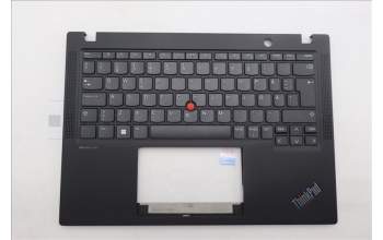 Lenovo 5M11M03004 C-Cover with keyboard, Swedish/Finnish, Black, UK