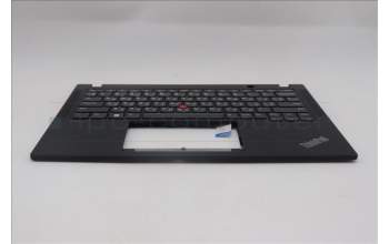 Lenovo 5M11M03025 C-Cover with keyboard, Ukraine, Black, US