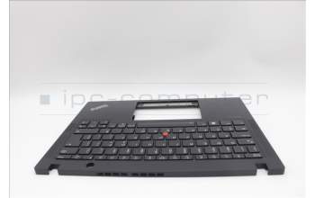 Lenovo 5M11M03028 C-Cover with keyboard, Canadian French 058, Black, Backlight, UK