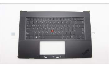 Lenovo 5M11M05797 C-Cover with keyboard, Arabic, Abyss Blue, Fingerprint, WLAN, US