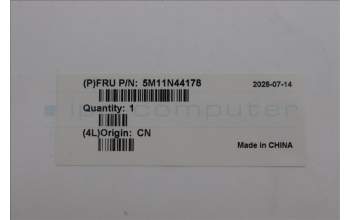 Lenovo 5M11N44178 U Type Chassis Assy,New PSU,17L