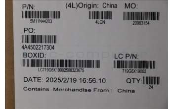 Lenovo 5M11N44203 Top I/O bracket ,T5 Gen10