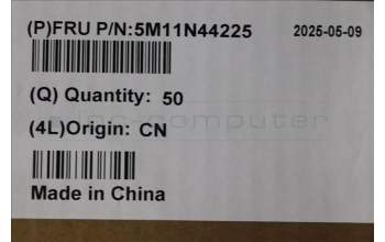 Lenovo 5M11N44225 LCD_FRONT_BEZEL_ASSY_BLACK