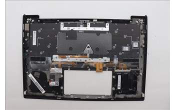 Lenovo 5M11N61109 C-Cover with keyboard, Swedish/Finnish, Deep Black, FingerPrint Reader, WLAN, UK