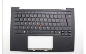 Lenovo 5M11N61115 C-Cover with keyboard,UK English,Deep Black,FingerPrint Reader,WLAN