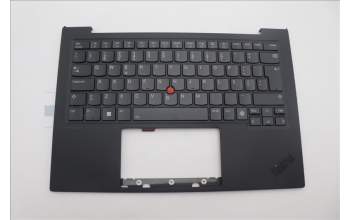 Lenovo 5M11N61179 C-Cover with keyboard,Portuguese,Deep Black,FingerPrint Reader,WWAN