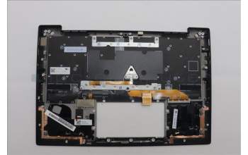 Lenovo 5M11N61194 C-Cover with keyboard, Brazil Portuguese, Deep Black, FingerPrint Reader, WWAN, UK