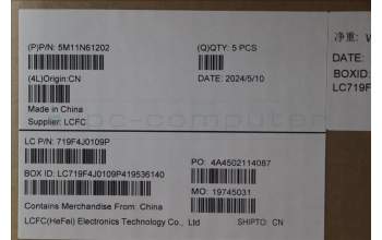 Lenovo 5M11N61202 MECH_ASM GRP_KBD_BZL_FRA_WW_DB_LTN