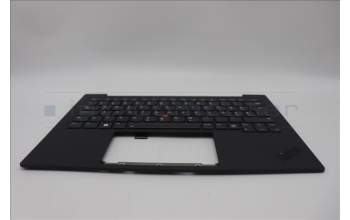 Lenovo 5M11N61218 C-Cover with keyboard, Slovenian, Deep Black, FingerPrint Reader, WWAN, UK