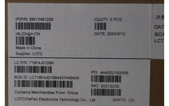 LENOVO 5M11N61226 Keyb X1 Carbon 2024 G12 Cover GB - WW