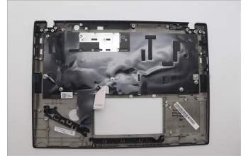 Lenovo 5M11N89402 C-Cover with keyboard, Czech Slovakian, Black, Backlight, UK