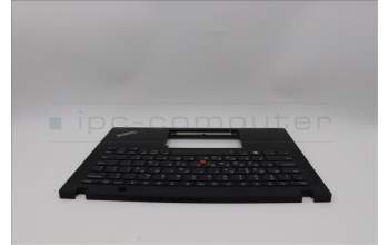Lenovo 5M11N89426 C-Cover with keyboard, Greek, Black, Backlight, US