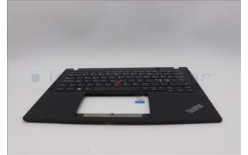 Lenovo 5M11N89456 C-Cover with keyboard,Nordic,Black,Backlight