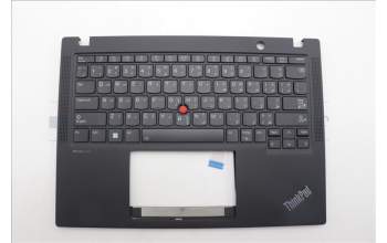 Lenovo 5M11N89499 C-Cover with keyboard, Arabic, Black, Backlight, WWAN, US