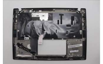 Lenovo 5M11N89518 C-Cover with keyboard, Danish, Black, Backlight, WWAN, UK