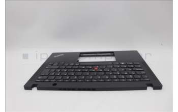 Lenovo 5M11N89518 C-Cover with keyboard, Danish, Black, Backlight, WWAN, UK